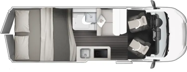 Tagesgrundriss Roller Team LIVINGSTONE ADVANCE 6 XL