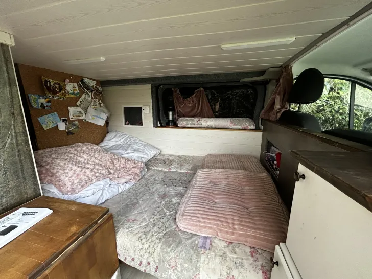 Grundriss Tag Renault Trafic Selbstausbau