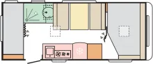 Grundriss Tag Adria Altea 542 PK
