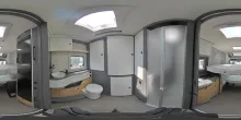 360° Innenansicht Ahorn Camp Teilintegriert T 640 verfügbar ab Oktober 2026