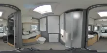 360° Innenansicht Ahorn Camp Teilintegriert T 640 verfügbar ab Oktober 2026