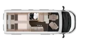 Grundriss Tag Knaus BoxLife 600 ME Platinum Selection