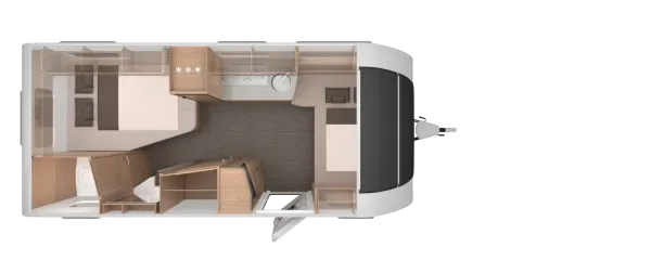 Nachtgrundriss Knaus Südwind 500 UF Black Selection