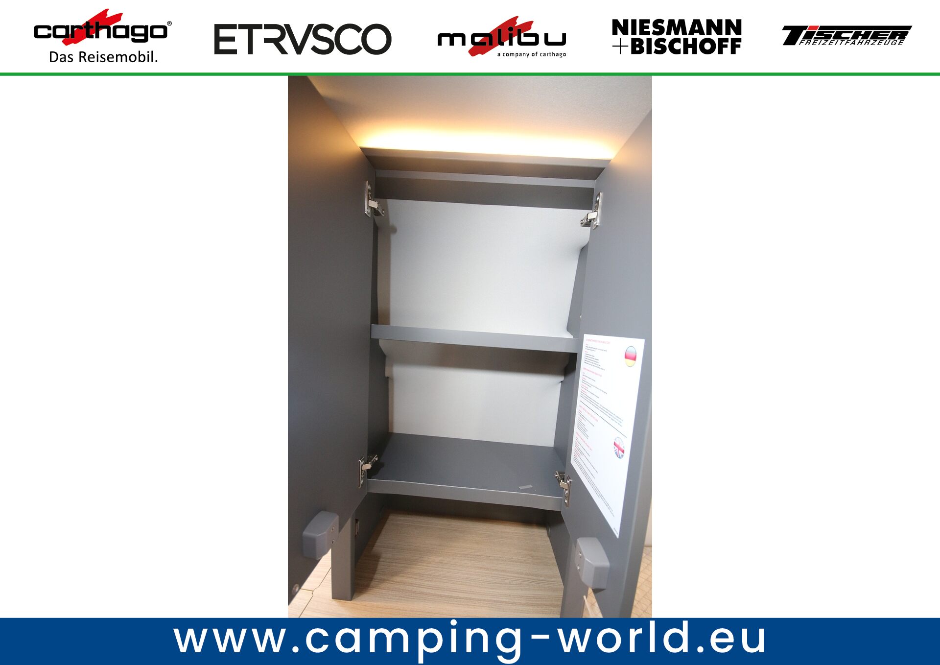 Malibu Van First Class – Two Rooms 640 LE RB charming coupé - Bild 24