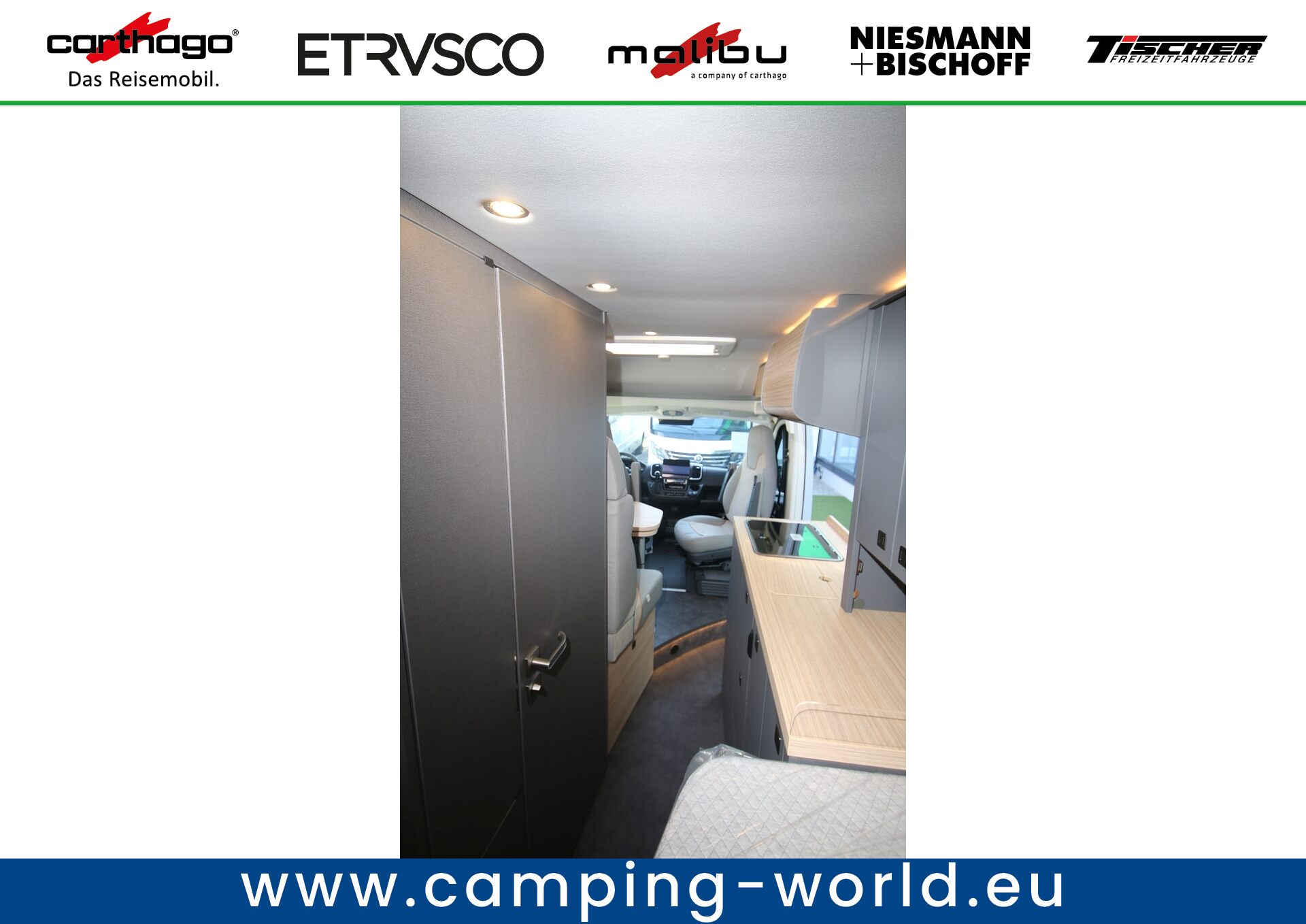 Malibu Van First Class – Two Rooms 640 LE RB charming coupé - Bild 48