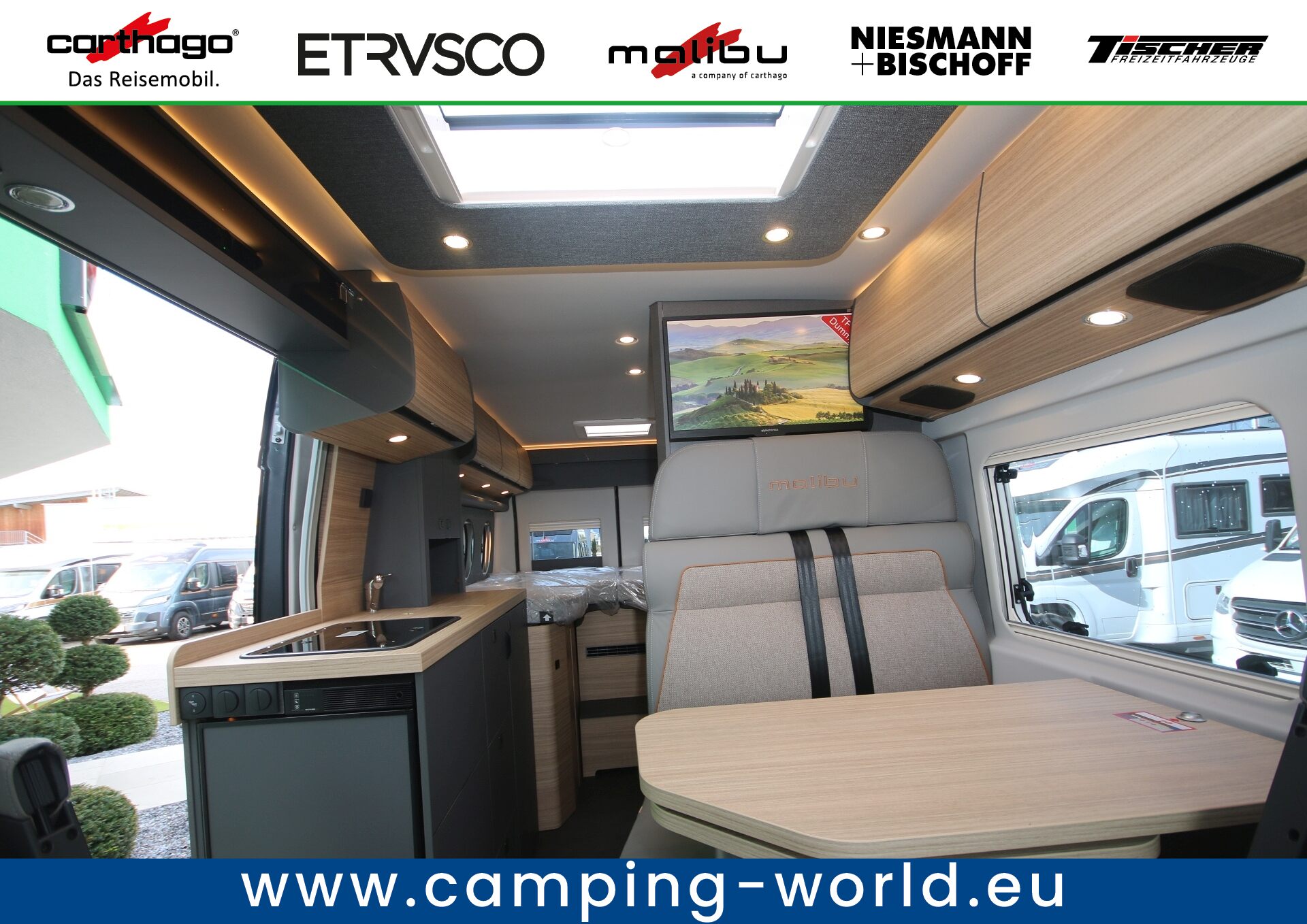 Malibu Van First Class – Two Rooms 640 LE RB charming GT skyview - Bild 7