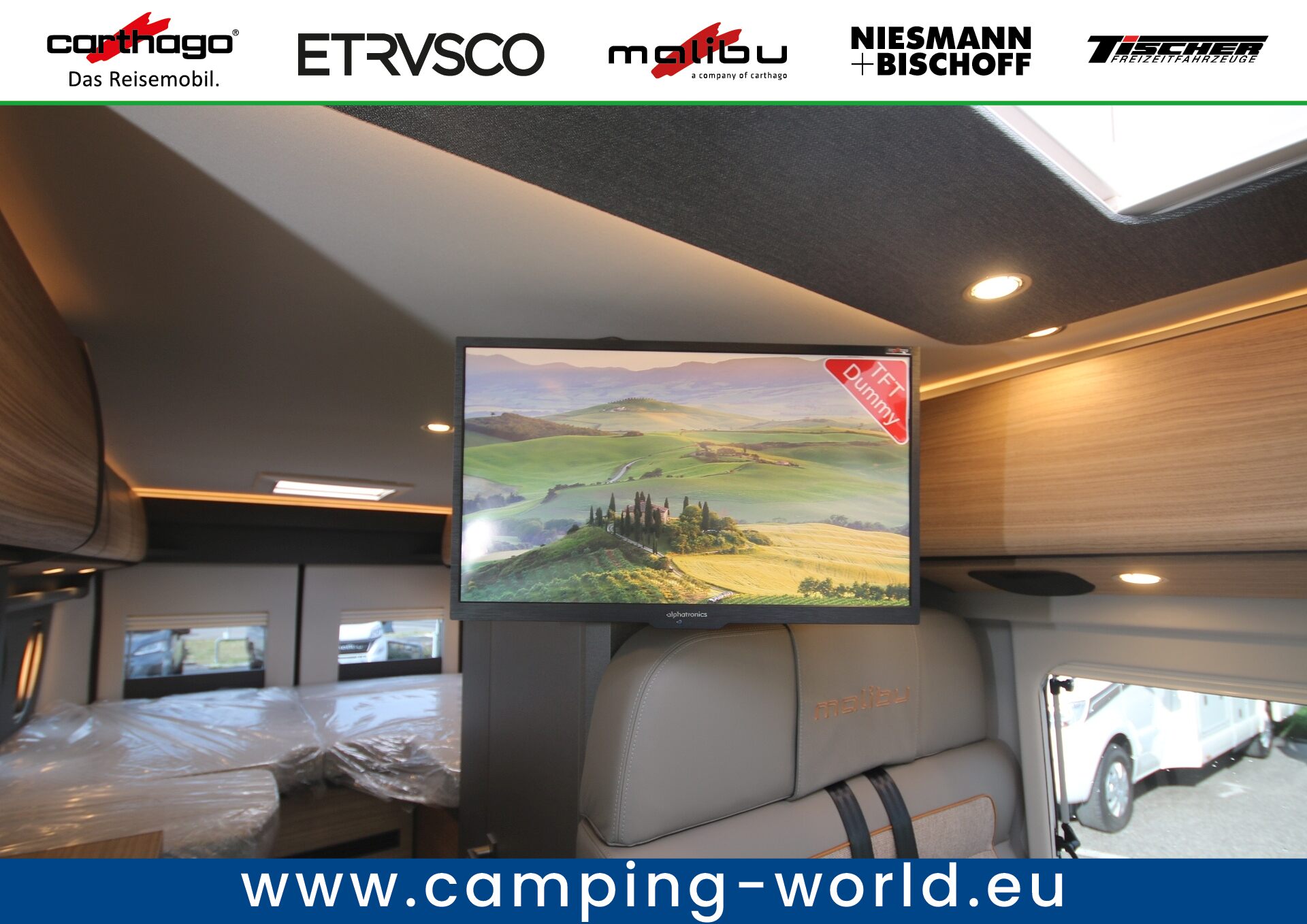 Malibu Van First Class – Two Rooms 640 LE RB charming GT skyview - Bild 35