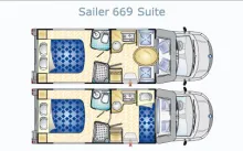 Grundriss Tag Rimor Sailer 669 Suite