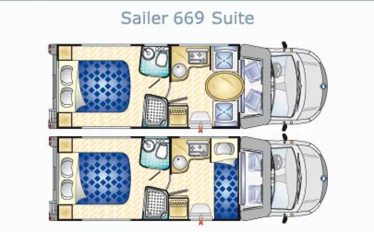 Grundriss Tag Rimor Sailer 669 Suite