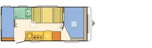 Grundriss Tag Adria Altea 542 PK